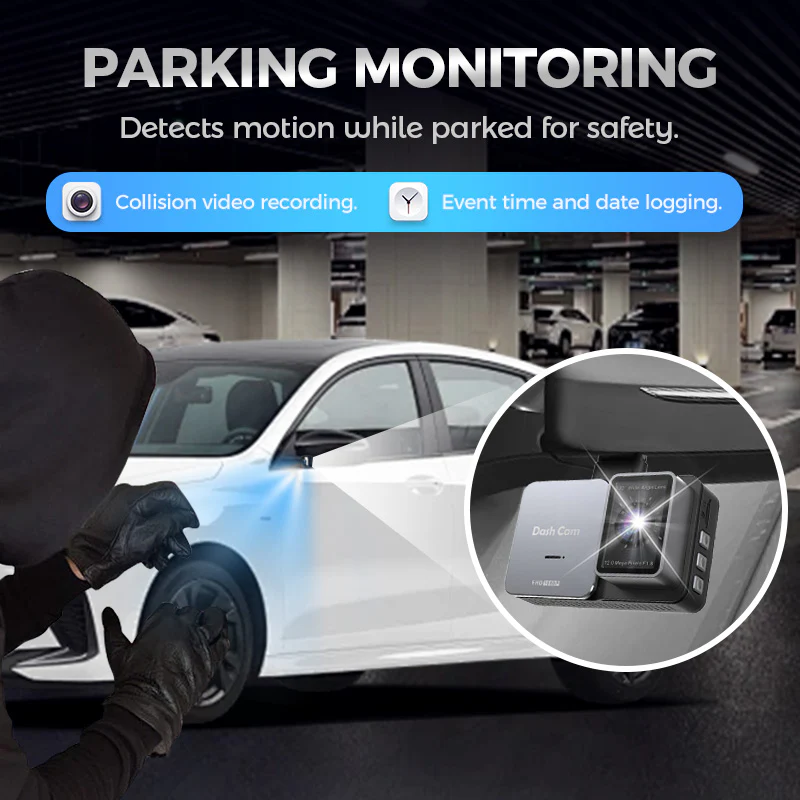 HD Front & Rear Lens Dash Cam